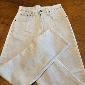 Solo Seymour Light Gray jeans sz 30 NWT
